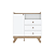Cômoda Confete - I720-190 - Branco / Jequitibá - Móveis Henn - Imagem 5