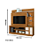 Home Theater Alan - Naturale/Off White - Madetec - Imagem 3