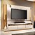 Home Theater Montane - Ref.4262 - Off White / Cinamomo - Hb Móveis - Imagem 1