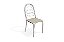 Conjunto de Mesa Tamisa 160 + 06 Cadeiras Toronto Cromado Cor Nude - Kappesberg Crome - Imagem 2