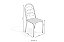 Conjunto de Mesa Tamisa 160 + 06 Cadeiras Toronto Cromado Cor Nude - Kappesberg Crome - Imagem 5