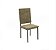 Conjunto de Mesa Tamisa 160 + 06 Cadeiras Dalian Nikel Cor Bege - Kappesberg Crome - Imagem 2
