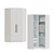 Modulo Canto Closet 02 Portas Requinte - 7206M - Branco - Móveis Castro - Imagem 4
