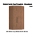 Modulo Canto Closet 02 Portas Requinte - 7206M - Macadamia - Móveis Castro - Imagem 2