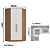 Modulo Canto Closet 02 Portas Requinte - 7206M - Macadamia/Branco - Móveis Castro - Imagem 8