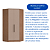 Modulo Canto Closet 02 Portas Requinte - 7206M - Macadamia/Duna - Móveis Castro - Imagem 3