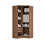 Modulo Canto Closet 02 Portas Requinte - 7206M - Macadamia/Duna - Móveis Castro - Imagem 6