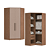 Modulo Canto Closet 02 Portas Requinte - 7206M - Macadamia/Duna - Móveis Castro - Imagem 4