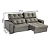 Sofá Retrátil e Reclinável Triton 212cm 02 Módulos - Estofados Rincão - Imagem 4