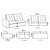 Sofa de Canto Yaris 02 Módulos - Estofados Rincão - Imagem 7