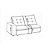 Sofa de Canto Yaris 02 Módulos - Estofados Rincão - Imagem 10