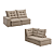 Sofa de Canto Yaris 02 Módulos - Estofados Rincão - Imagem 5