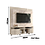 Home Theater Daytona - Ref. 651136 - Calacata/Off White - Madetec - Imagem 6