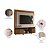 Home Theater Daytona - Ref. 651133 - Fendi / Naturale - Madetec - Imagem 3