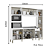 Cozinha Compacta Moderna - CM120 - Branco - Thb Moveis - Imagem 6