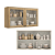 Cozinha Modulada 04 Pçs - Capuccino/ Azul - Linha Finesse - Thb Móveis - Imagem 4