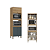 Cozinha Modulada 04 Pçs - Capuccino/ Azul - Linha Finesse - Thb Móveis - Imagem 2