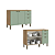 Cozinha Modulada 04 Pçs - Capuccino/ Menta - Linha Finesse - Thb Móveis - Imagem 3