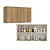 Cozinha Modulada 05 Pçs - Capuccino/ Off White - Linha Finesse - Thb Móveis - Imagem 3