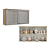 Cozinha Modulada 05 Pçs - Capuccino/ Nordic - Linha Royal - Thb Móveis - Imagem 3