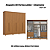 Roupeiro 06 Portas Leblon - D327-214 - Cinamomo - Moveis Henn - Imagem 2