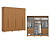 Roupeiro 06 Portas Leblon - D327-214 - Cinamomo - Moveis Henn - Imagem 3