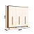 Roupeiro 06 Portas Leblon - D327-221 - Cinamomo/Off White - Moveis Henn - Imagem 7