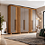 Roupeiro 252cm 06 Portas Norton - D325-222 - Nature/Avela - Moveis Henn - Imagem 2