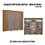 Roupeiro 06 Portas Norton - D325-222 - Nature/Avela - Moveis Henn - Imagem 2