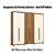 Roupeiro 06 Portas Norton - D325-127 - Nature/Off White - Moveis Henn - Imagem 2