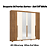 Roupeiro 06 Portas Norton c/ Espelhos - D325-127 - Nature/Off White - Moveis Henn - Imagem 2