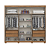 Roupeiro 06 Portas Norton c/ Espelhos - D325-127 - Nature/Off White - Moveis Henn - Imagem 6