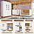 Conjunto Infantil Aconchego - Branco/Jequitibá - Móveis Henn - Imagem 1