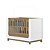 Berço Mini Cama Aconchego - I28-190 - Branco/Jequitiba - Henn - Imagem 4