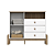 Cômoda Ternura - I725-190 - Branco/Jequitibá - Moveis Henn - Imagem 4