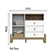 Cômoda Ternura - I725-190 - Branco/Jequitibá - Moveis Henn - Imagem 5