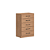 Comoda 05 gavetas Solution - 4005A - Angelin - Moveis Castro - Imagem 2