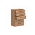 Comoda 05 gavetas Solution - 4005A - Angelin - Moveis Castro - Imagem 3