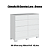 Comoda Lara 08 Gavetas - 5081A - Branco - Moveis Castro - Imagem 2