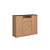 Comoda 04 gavetas 02 Portas Alba - 5085A - Angelin - Moveis Castro - Imagem 2