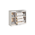 Comoda 04 gavetas 02 Portas Alba - 5085A - Branco - Moveis Castro - Imagem 3