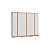 Roupeiro 06 Portas Zeus 100% MDF - 3460M - Branco - Moveis Castro - Imagem 4