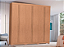 Roupeiro 06 Portas Eros 100% MDF - 3450M - Cedro - Moveis Castro - Imagem 1