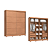 Roupeiro 02 Portas de Correr Pontal 100% MDF - 0920M - Cedro - Moveis Castro - Imagem 4