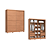 Roupeiro 02 Portas de Correr Pontal 100% MDF - 0920M - Cedro - Moveis Castro - Imagem 2