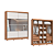 Roupeiro 02 Portas de Correr Pontal 100% MDF c/ Espelho G - 0920M - Cedro/Branco - Moveis Castro - Imagem 4