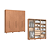 Roupeiro 06 Portas Safira 100% MDF - 3420M - Cedro - Moveis Castro - Imagem 1