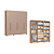 Roupeiro 06 Portas Safira 100% MDF - 3420M - Cedro/Duna - Moveis Castro - Imagem 1