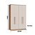 Roupeiro 04 Portas Elegance - 4240A - Angelin/Blanc - Moveis Castro - Imagem 7