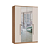 Roupeiro 04 Portas Elegance c/ 02 Portas Espelho - 4240A - Angelin/Blanc - Moveis Castro - Imagem 6